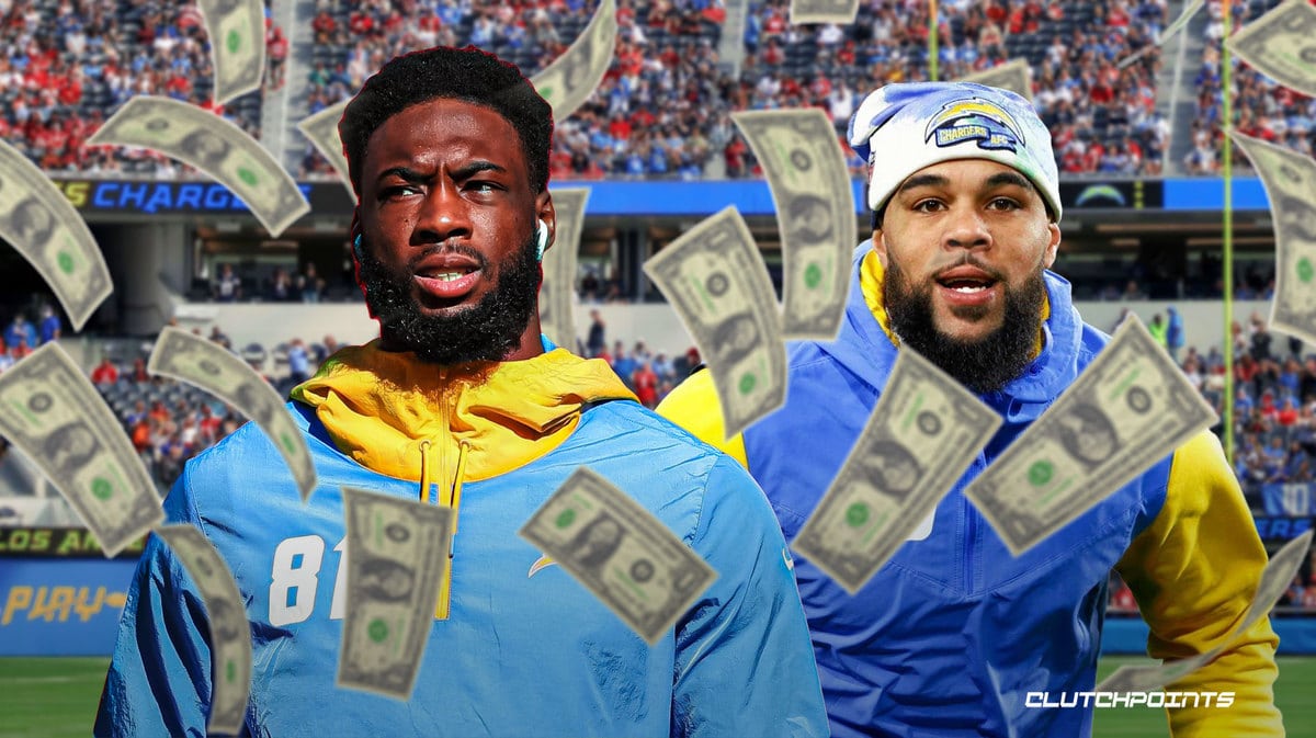Keenan Allen, Mike Williams, Los Angeles Chargers, Chargers cap space, Chargers salary