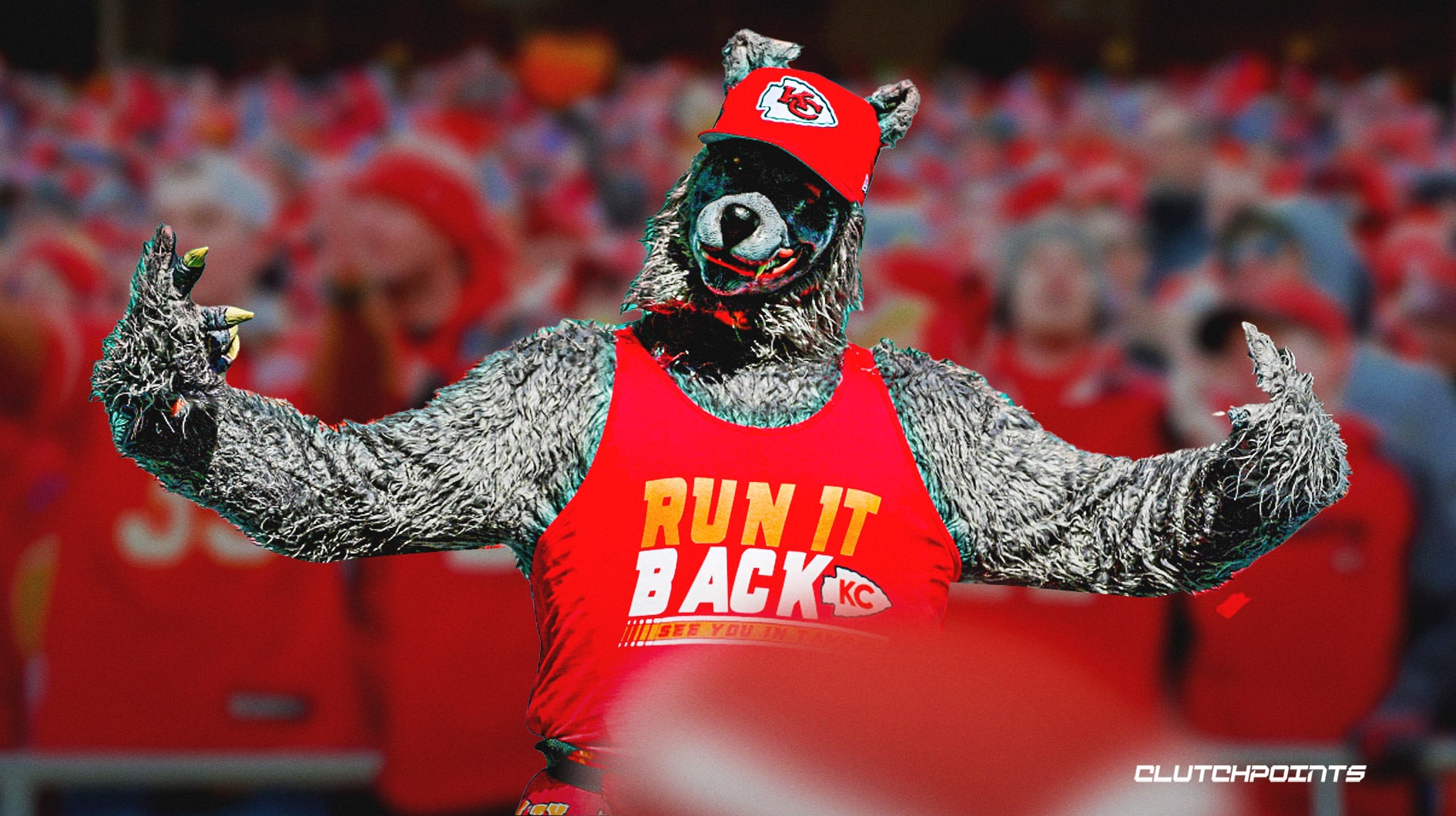 How a Kansas City Football Superfan in a Wolf Costume Ended Up in