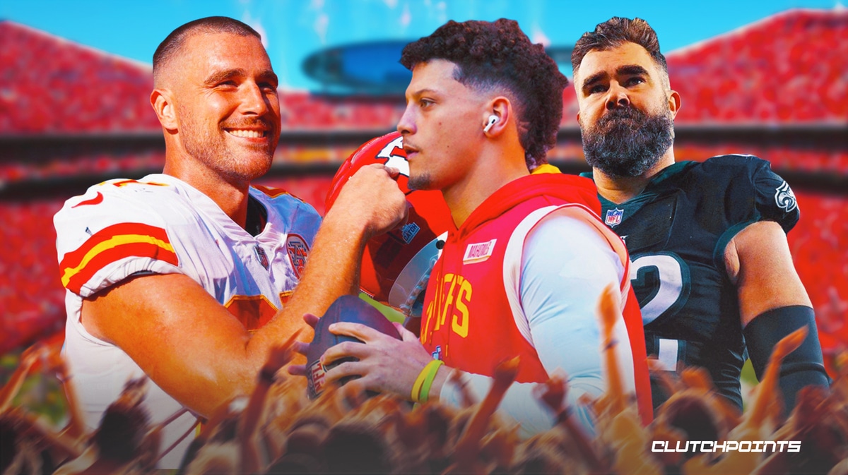 Chiefs, Travis Kelce, Patrick Mahomes, Jason Kelce