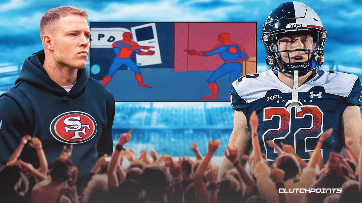 Christian McCaffrey, Max Borghi, San Francisco 49ers