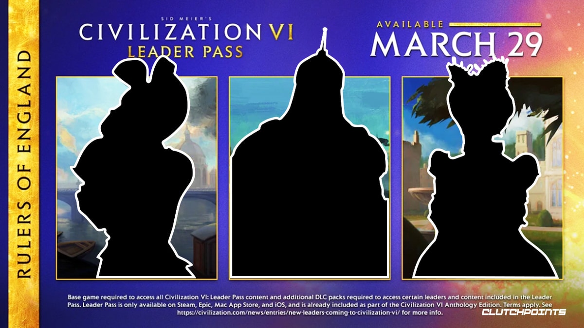 Civilization VI Civ 6 Final DLC Rulers of England