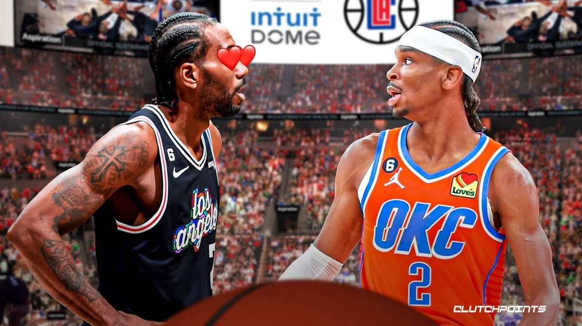 Clippers, Kawhi Leonard, Shai Gilgeous-Alexander, Thunder
