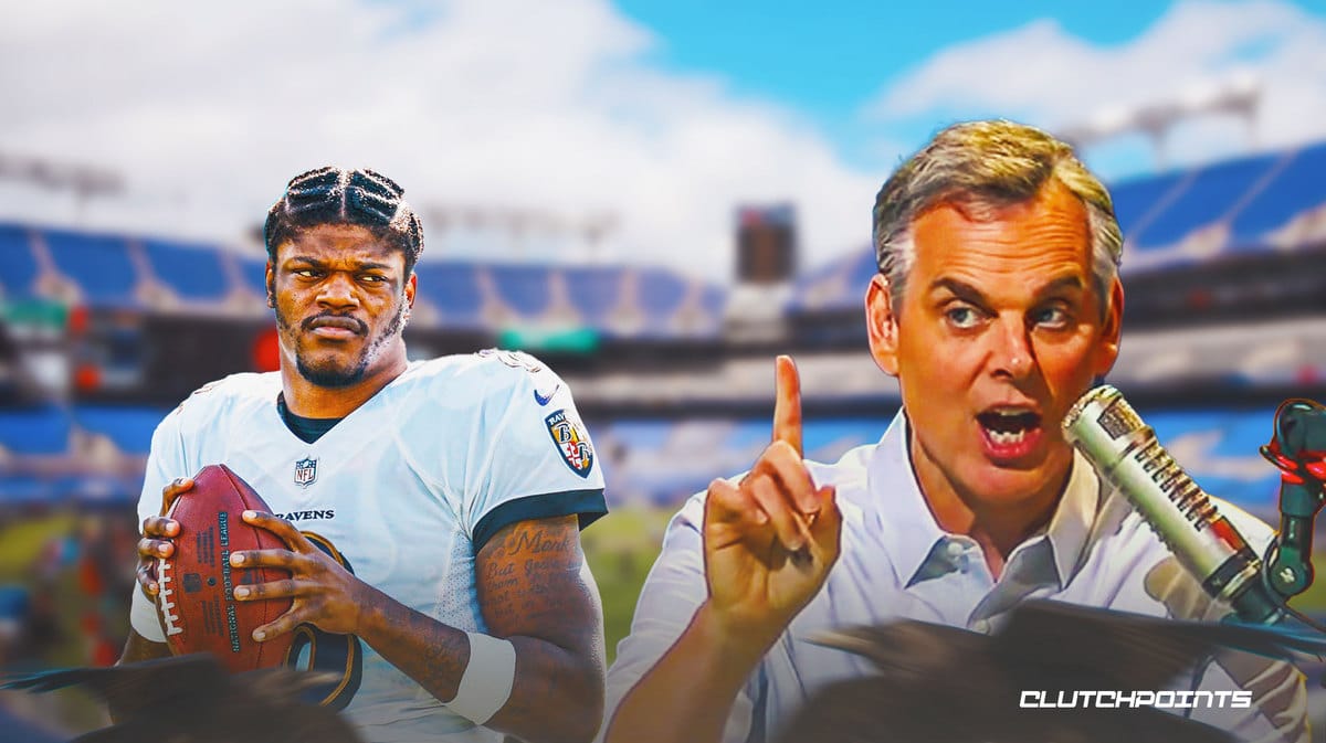 Ravens' Lamar Jackson Called Out By Colin Cowherd Following Trade Demand