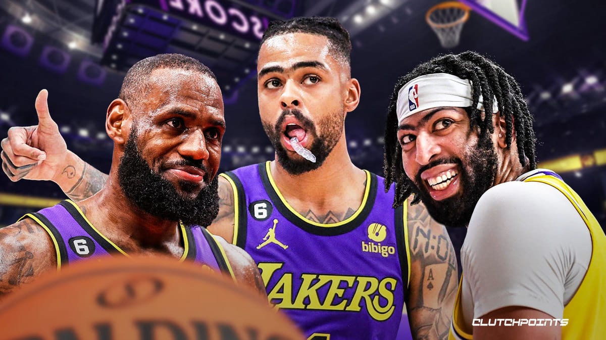 D'Angelo Russell, LeBron James, Anthony Davis, injury, Lakers