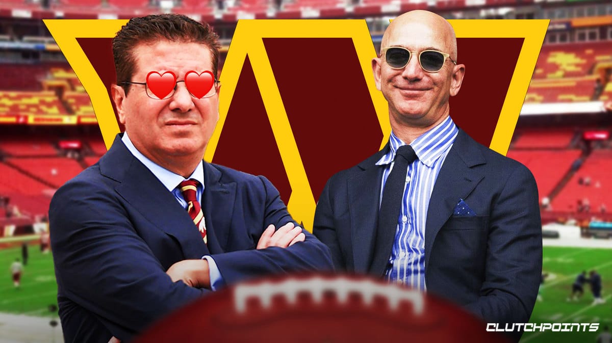 Jeff Bezos eyeing the Commanders could make Dan Snyder the $6