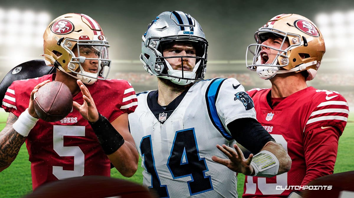 San Francisco 49ers, Brock Purdy, Trey Lance, Sam Darnold