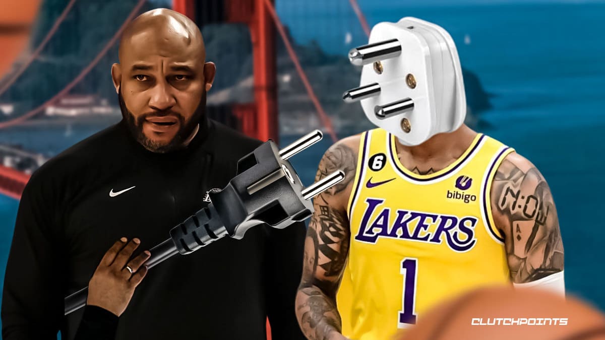 Darvin Ham, D'Angelo Russell, Lakers, injury