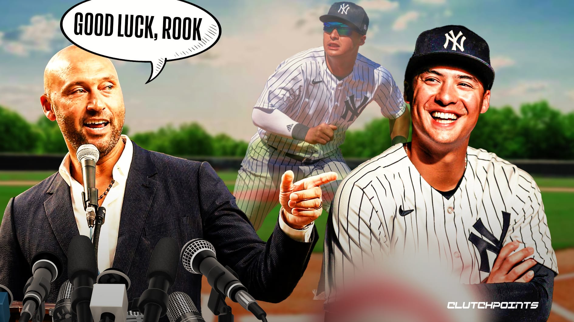 Derek Jeter Shoutouts Anthony Volpe Before Yankees Season Opener