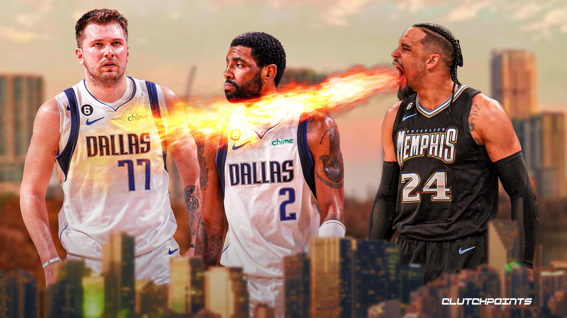 Grizzlies' Dillon Brooks savagely disses Luka Doncic, Kyrie Irving