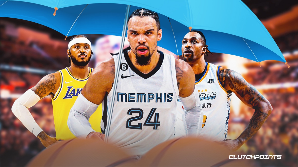 Dillon Brooks Carmelo Anthony Dwight Howard Grizzlies