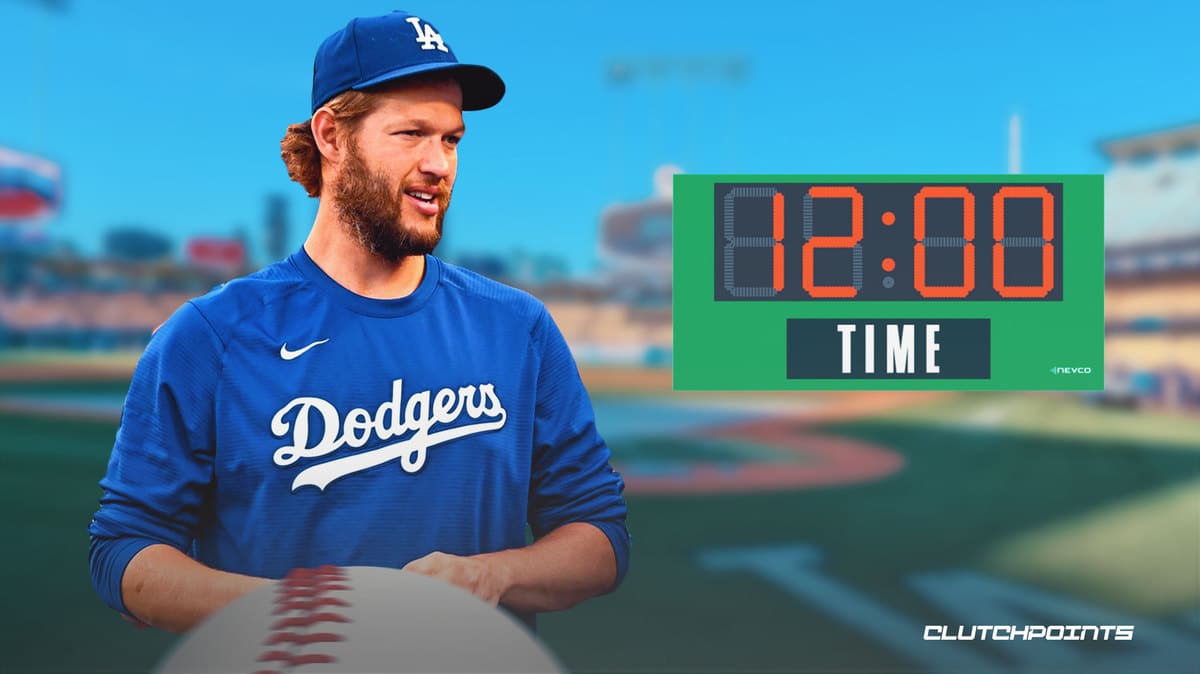 Clayton Kershaw, Los Angeles Dodgers, Opening Day
