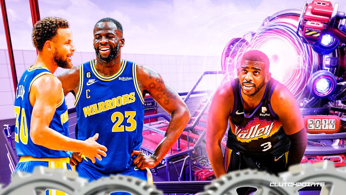 Draymond Green, Steph Curry, Warriors, Chris Paul, 2014, Suns
