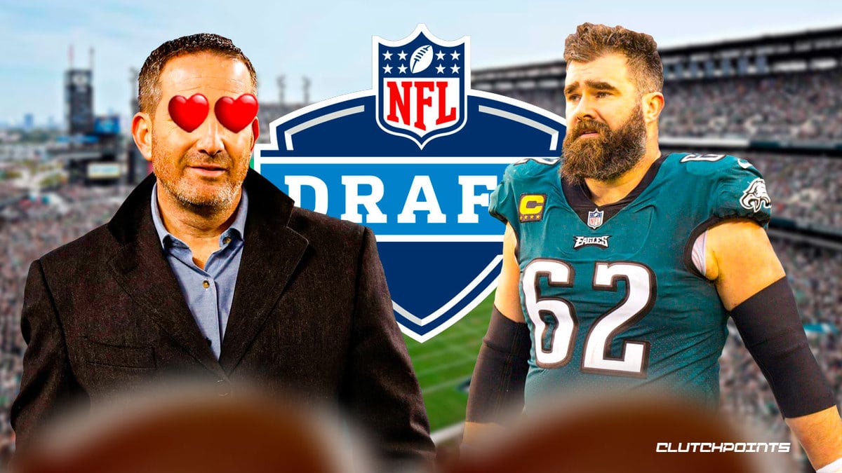 Jason Kelce, Howie Roseman, Eagles