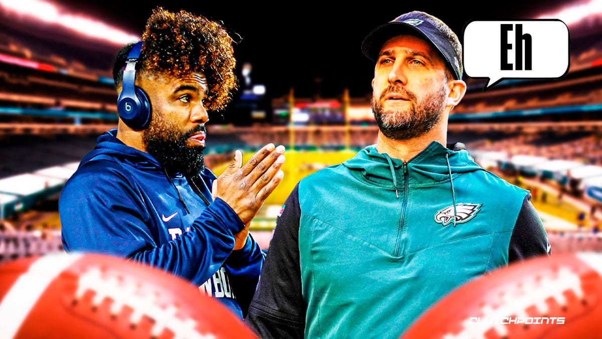 Ezekiel Elliott Nick Sirianni Philadelphia Eagles