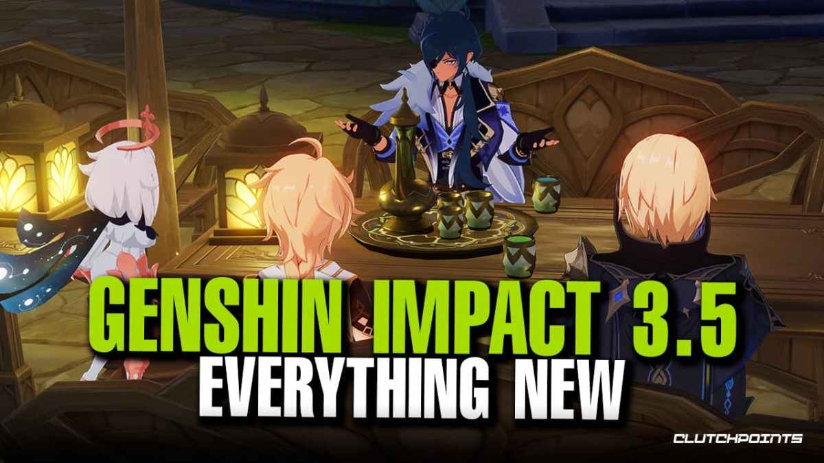 genshin impact version 3.5 update, genshin impact version 3.5, genshin impact, genshin 3.5