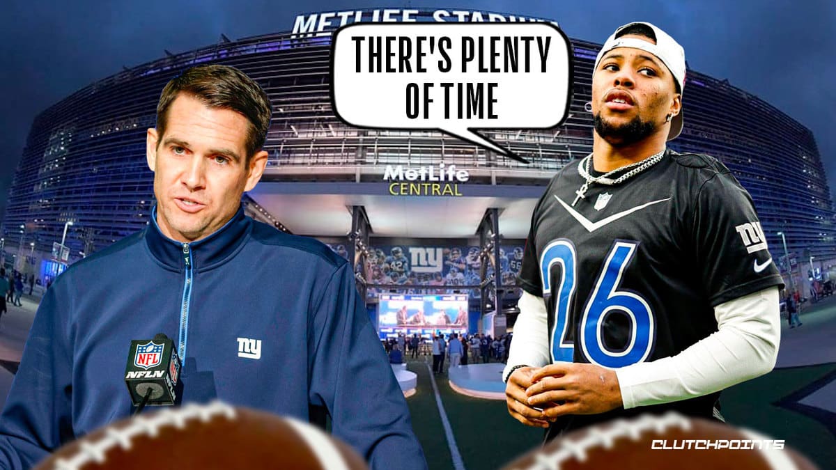 Joe Schoen, Saquon Barkley, Daniel Jones, Giants, Good Morning Football