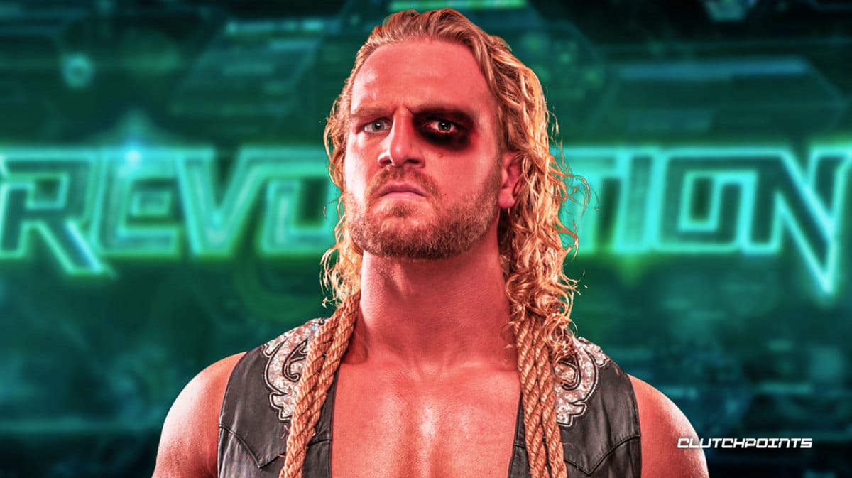 AEW, "Hangman" Adam Page, Jon Moxley, Renee Paquette, Revolution,