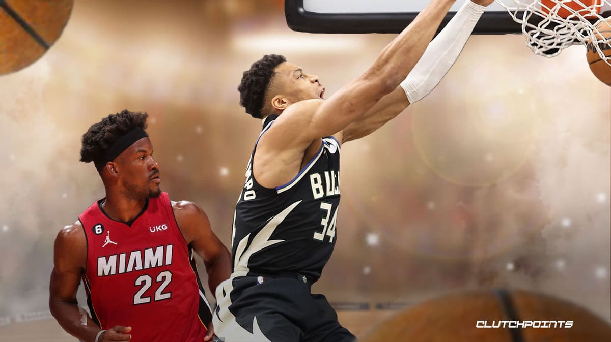Jimmy Butler, Giannis Antetokounmpo, Miami Heat, Milaukee Bucks
