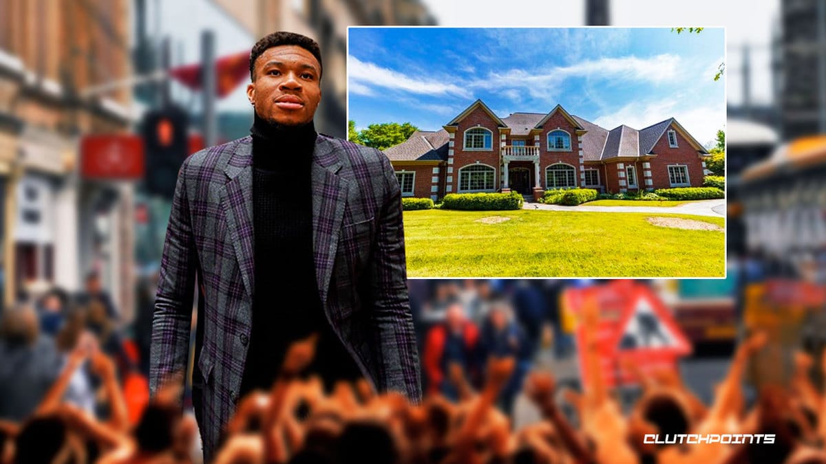 Giannis Antetokounmpo, Bucks, Giannis Antetokounmpo home, Giannis Antetokounmpo mansion, Giannis Antetokounmpo house