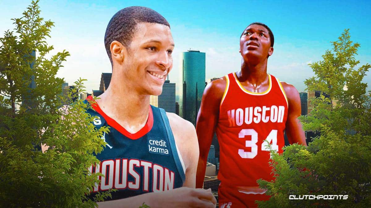Jabari Smith Jr., Hakeem Olajuwon, Rockets, rookie, NBA Draft