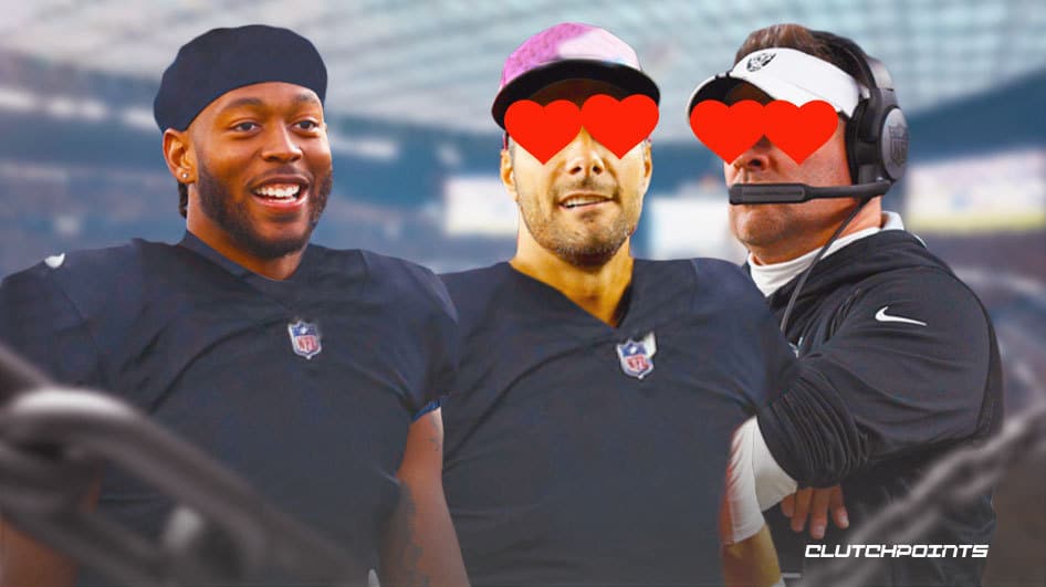 Jakobi Meyers, Jimmy Garoppolo, Raiders