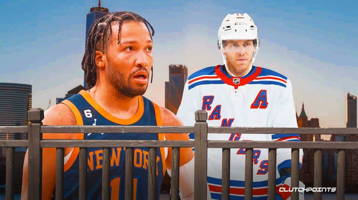 Jalen Brunson, Patrick Kane, Knicks, Rangers