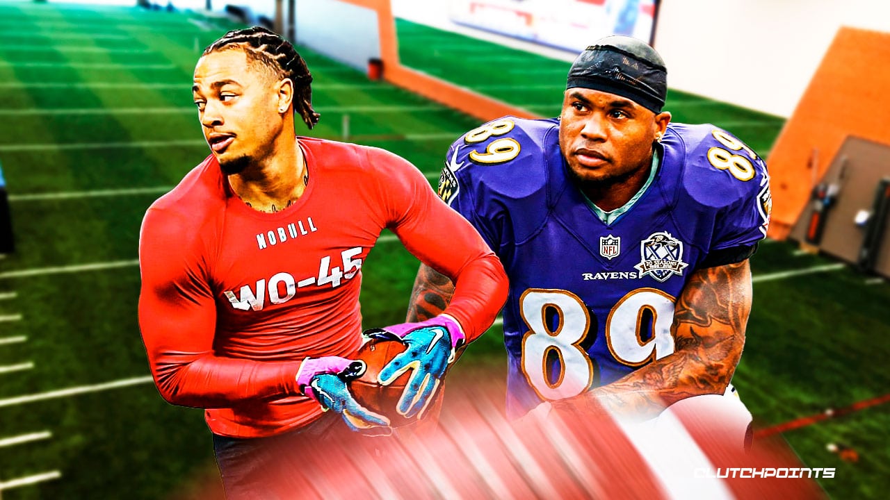 Jaxon Smith-Njigba, Steve Smith, Jaxon Smith-Njigba Steve Smith, Ohio State Jaxon Smith-Njigba, Jaxon Smith-Njigba Pro Day