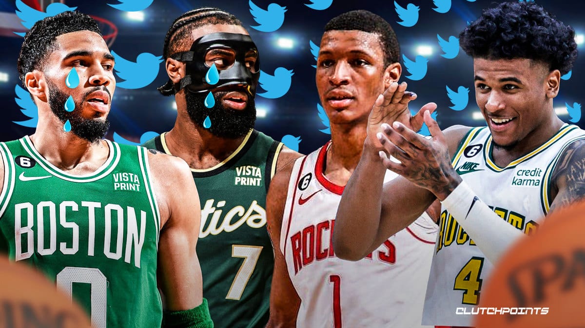 Jayson Tatum, Jaylen Brown, Celtics, Jabari Smith Jr., Jalen Green, Rockets