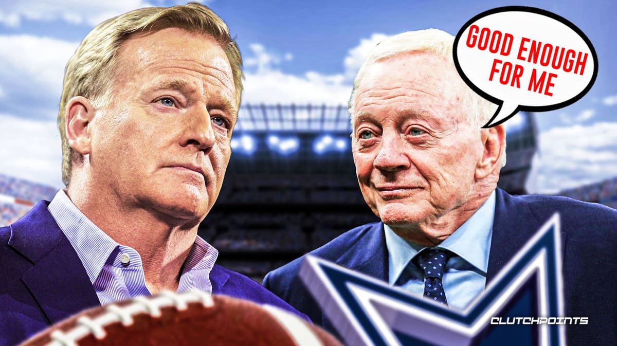 Jerry Jones, Roger Goodell, Dallas Cowboy