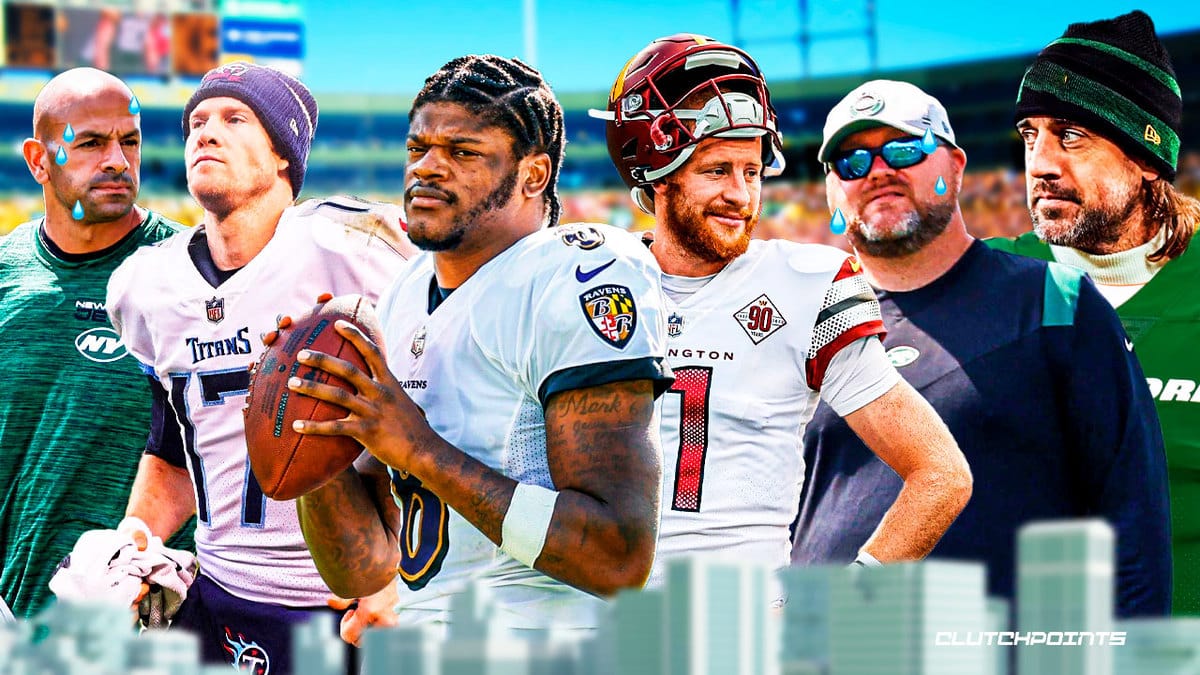 Jets, Aaron Rodgers, Lamar Jackson
