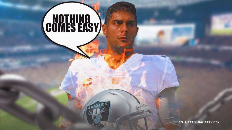 Can Jimmy Garoppolo unlock big-play potential of Raiders offense?