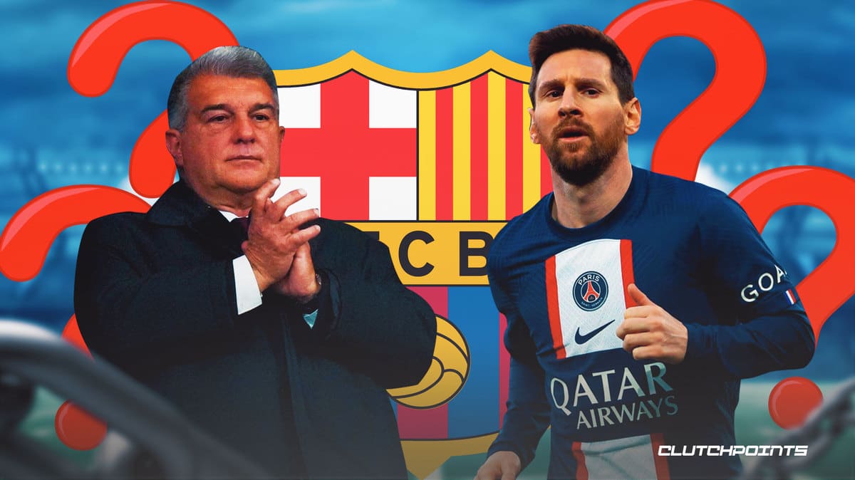 Joan Laporta, Lionel Messi, Barcelona, PSG