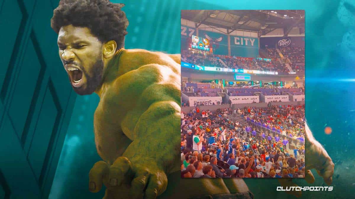Sixers Joel Embiid MVP chants rain down in Charlotte
