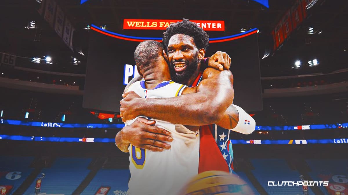 Joel Embiid, LeBron James, Philadelphia 76ers, Los Angeles Lakers