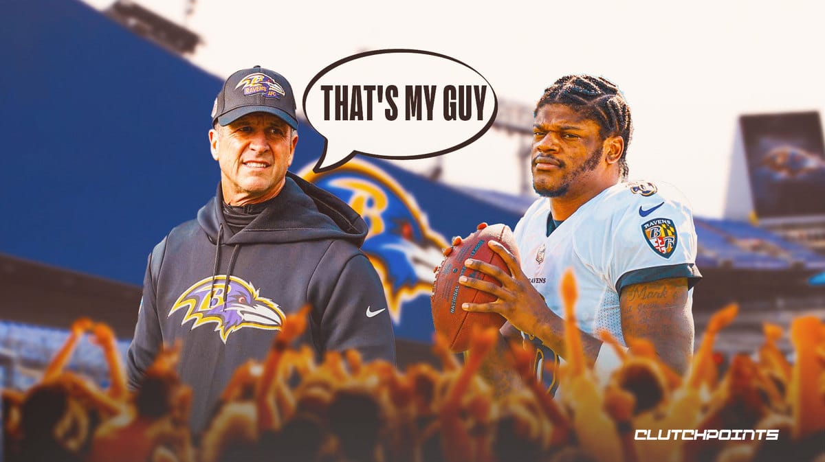 John Harbaugh, Lamar Jackson, Ravens