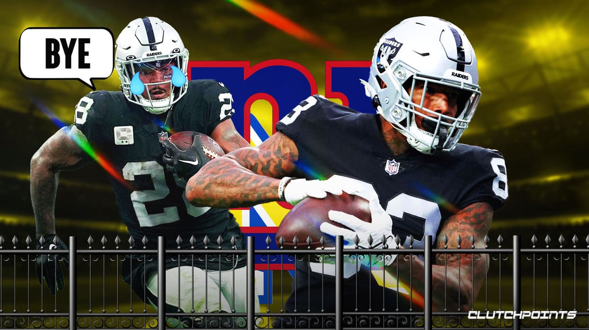 Josh Jacobs Raiders Giants Darren Waller