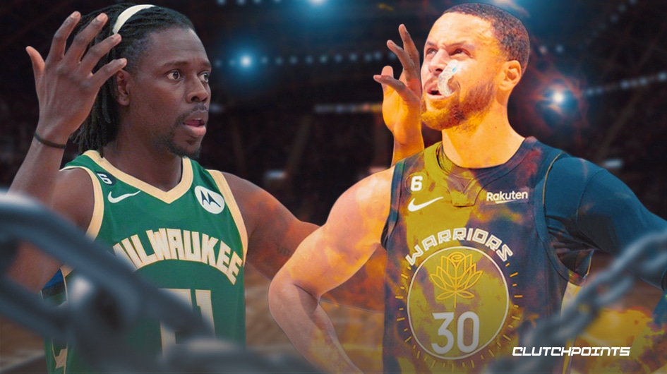 Jrue Holiday, Stephen Curry, Warriors, Bucks