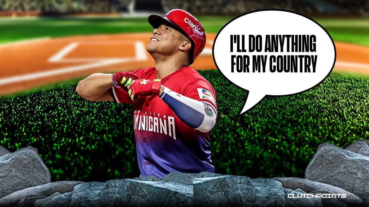 Dominican Republic Baseball Men's Juan Soto 2023 World Baseball