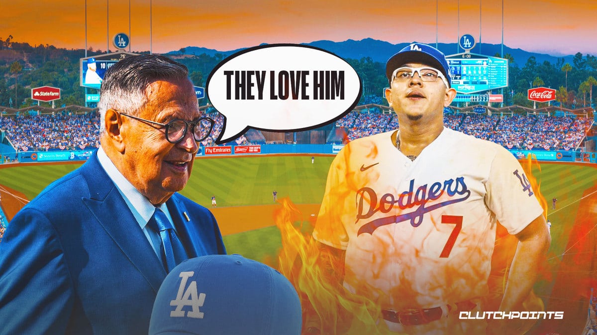 Julio Urias, Los Angeles Dodgers, Opening Day, Jaime Jarrin