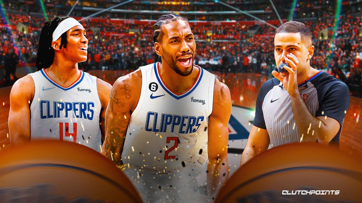 Kawhi Leonard, Terance Mann, Mousa Dagher, Clippers, technical, ejection