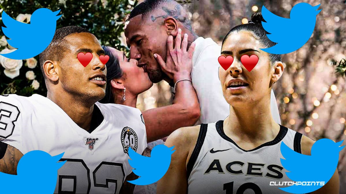 Kelsey Plum, Darren Waller, Las Vegas Aces, Las Vegas Raiders
