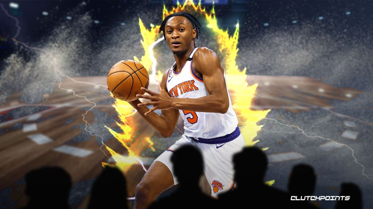 Knicks: Immanuel Quickley reacts to his epic 40-point game vs. Rockets