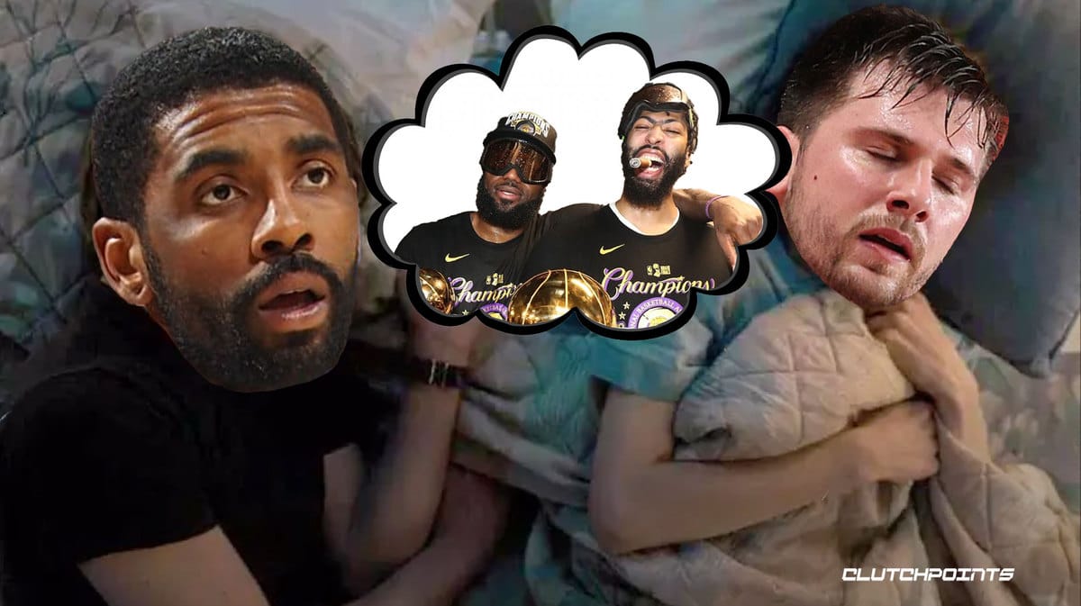 Kyrie Irving, Luka Doncic, Mavs, 2023 NBA playoffs, play-in, matchup