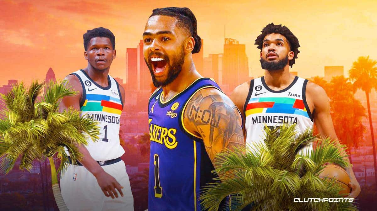 Los Angeles Lakers, Minnesota Timberwolves, D'Angelo Russell