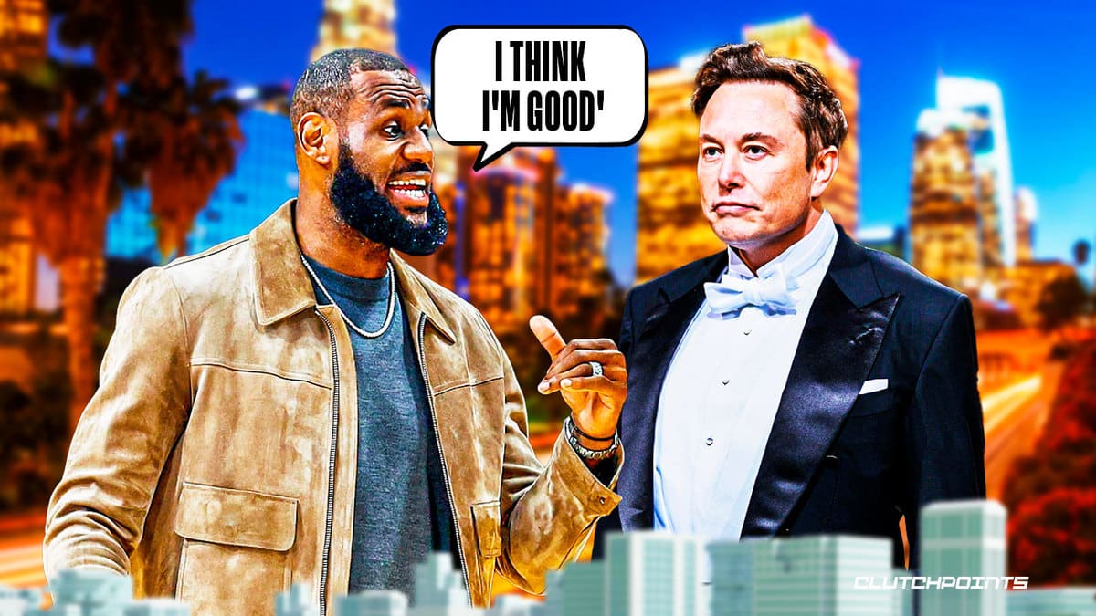Los Angeles Lakers, LeBron James, Elon Musk
