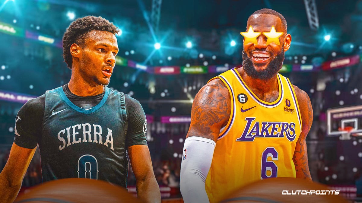 McDonald's All-American, Los Angeles Lakers, Bronny James, LeBron James