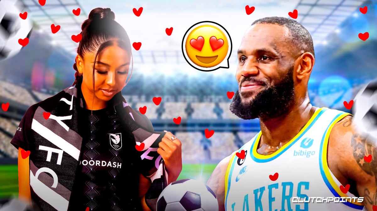 LeBron James, Madison Hammond, Los Angeles Lakers, Angel City FC