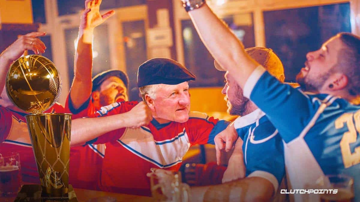 Larry Bird bar fight 1985 NBA championship Celtics