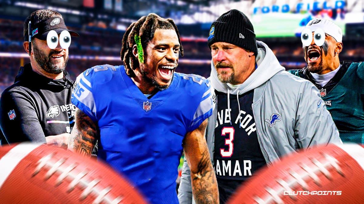 Lions, Eagles, Nick Sirianni, CJ Gardner-Johnson, Dan Campbell, Jalen Hurts