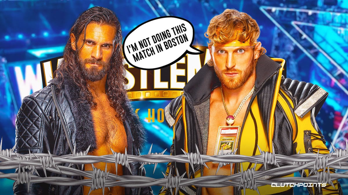 スポーツ [KK] WWE Logan Paul + Seth Rollins Seth 